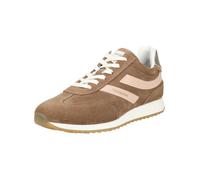 Sneaker NERO GIARDINI "Nero Giardini Sneaker Veloursleder", Damen, Gr. 39, braun, Veloursleder, Schuhe Sneaker (40150123-39) braun