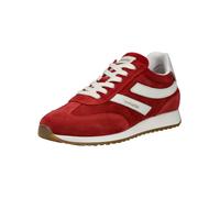 Sneaker NERO GIARDINI "Nero Giardini Sneaker Veloursleder", Damen, Gr. 39, rubinrot, Veloursleder, Schuhe Sneaker (39990033-39) rubinrot