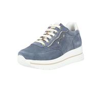 Sneaker NERO GIARDINI "Nero Giardini Sneaker Veloursleder", Damen, Gr. 40, blau, Veloursleder, Schuhe Sneaker (78824531-40) blau