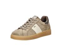 Sneaker NERO GIARDINI "Nero Giardini Sneaker Veloursleder", Damen, Gr. 40, braun (braun, weiß), Veloursleder, casual, Schuhe (23399207-40) braun, weiß