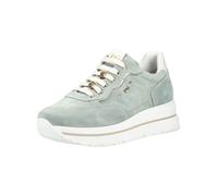 Sneaker NERO GIARDINI "Nero Giardini Sneaker Veloursleder", Damen, Gr. 40, grün (hellgrün), Veloursleder, Schuhe Sneaker (49491411-40) hellgrün