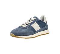 Sneaker NERO GIARDINI "Nero Giardini Sneaker Veloursleder", Herren, Gr. 42, blau, Veloursleder, Schuhe Sneaker (41174639-42) blau