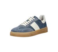Sneaker NERO GIARDINI "Nero Giardini Sneaker Veloursleder", Herren, Gr. 42, blau, Veloursleder, Schuhe Sneaker (50881134-42) blau