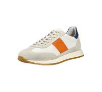 Sneaker NERO GIARDINI "Nero Giardini Sneaker Veloursleder", Herren, Gr. 43, weiß, Veloursleder, Schuhe Sneaker (64389060-43) weiß