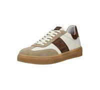 Sneaker NERO GIARDINI "Nero Giardini Sneaker Veloursleder", Herren, Gr. 43, weiß, beige, Veloursleder, Schuhe Sneaker (24585153-43) weiß, beige