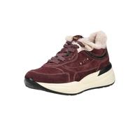 Sneaker NERO GIARDINI "Nero Giardini Sneaker Veloursleder/Textil", Damen, Gr. 39, braun (bordeaux), Textil, Veloursleder, Schuhe Sneaker (73703519-39) bordeaux