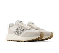New Balance Unisex 370 in Grau/Weiß/Beige/Schwarz, Wildleder/Mesh, Größe 43