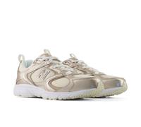 Schnürschuh in beige - Gr. - 40