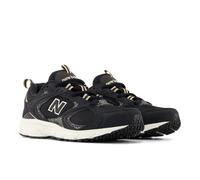 Sneaker NEW BALANCE "408", Damen, Gr. 41,5, schwarz cement, bisque, flat taupe, Synthetik, Schuhe Sneaker, von dem New Balance 530 inspiriert, Topseller (49906058-41,5) schwarz cement, bisque, flat ta