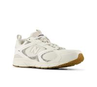Sneaker NEW BALANCE "408", Damen, Gr. 43, weiß (weiß leopard), Synthetik, Schuhe Sneaker, inspiriert vom Design des New Balance 530 und 740, Topseller (13204400-43) weiß leopard