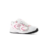 Sneaker NEW BALANCE "408", Jungen, Gr. 40, nb weiß, Synthetik, Textil, Schuhe Sneaker, für Kinder und Jugendliche, vom New Balance 530 inspiriert (73588950-40) nb weiß