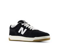 Sneaker NEW BALANCE "480", Herren, Gr. 37, schwarz, weiß, Leder, Textil, Schuhe (99465357-37) schwarz, weiß