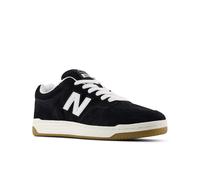 Sneaker NEW BALANCE "480", Herren, Gr. 38, schwarz, weiß, Leder, Textil, Schuhe (99465357-38) schwarz, weiß