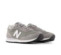 Sneaker NEW BALANCE "515", Damen, Gr. 40,5, grau (grau, weiß), Leder, Textil, Schuhe Sneaker (79525969-40,5) grau, weiß