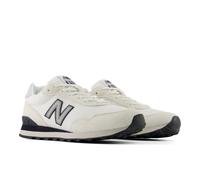 Sneaker NEW BALANCE "515", Herren, Gr. 45, weiß (nb 103 weiß, schwarz night, silber metallic), Leder, Textil, Schuhe Sneaker, Topseller (79603731-45) nb 103 weiß, schwarz night, silber metallic