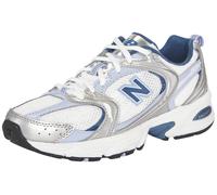 Sneaker NEW BALANCE "530", Damen, Gr. 37, weiß, blau, Mesh, Synthetik, Schuhe Sneaker (72497447-37) weiß, blau