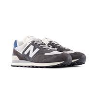 Sneaker NEW BALANCE "574", Damen, Gr. 37,5, schwarz cement, Leder, Textil, Schuhe Sneaker (66286159-37,5) schwarz cement