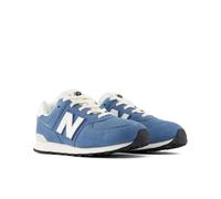 Sneaker NEW BALANCE "574", Jungen, Gr. 40, heron blau, sea salt, Leder, Textil, Schuhe Sneaker (16913800-40) heron blau, sea salt