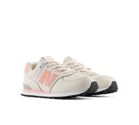 Sneaker NEW BALANCE "574", Kinder, Gr. 36, linen, pink lemonade, Synthetik, Textil, Schuhe Sneaker (75489058-36) linen, pink lemonade