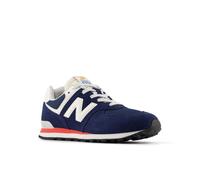 Sneaker NEW BALANCE "574", Mädchen, Gr. 37, blau (newb navy), Leder, Schuhe Sneaker (96827234-37) newb navy