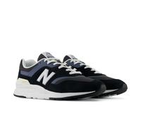 Sneaker NEW BALANCE "997", Herren, Gr. 41,5, schwarz (schwarz cement, schwarz), Leder, Textil, Schuhe Sneaker (34463024-41,5) schwarz cement, schwarz