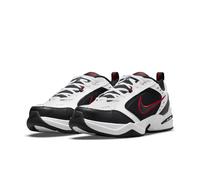 Sneaker NIKE "AIR MONARCH IV (4E)", Herren, Gr. 45,5, weiß, schwarz, Leder, Synthetik, Textil, Schuhe Sneaker (40060231-45,5) weiß, schwarz