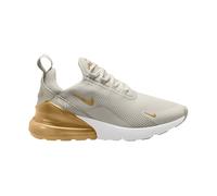Sneaker NIKE SPORTSWEAR "Air Max 270", Herren, Gr. 38, light bone, metallic gold, weiß, Synthetik, Textil, Schuhe Sneaker (40612735-38) light bone, metallic gold, weiß