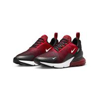 Sneaker NIKE SPORTSWEAR "AIR MAX 270", Herren, Gr. 43, gym rot, weiß, schwarz, Synthetik, Textil, Schuhe Sneaker (22264045-43) gym rot, weiß, schwarz