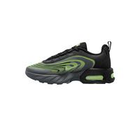 Sneaker NIKE SPORTSWEAR "Air Max Fire", Mädchen, Gr. 40, schwarz, liquid lime, iron grau, Synthetik, Textil, Schuhe Sneaker, für Jugendliche (92651553-40) schwarz, liquid lime, iron grau