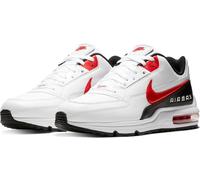 Sneaker NIKE SPORTSWEAR "Air Max Ltd 3", Herren, Gr. 40, bunt (weiß, university, rot, schwarz), Leder, Synthetik, Schuhe Sneaker, Topseller (54003124-40) weiß, university, rot, schwarz