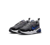 Sneaker NIKE SPORTSWEAR "Air Max Nova (GS)", Jungen, Gr. 39, grau (smoke grau, racer blau, schwarz, weiß), Synthetik, Textil, Schuhe Sneaker, für Jugendliche (62460647-39) smoke grau, racer blau, schw