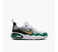 Sneaker NIKE SPORTSWEAR "Air Max Nova", Mädchen, Gr. 40, weiß, metallic gold, malachite, schwarz, Synthetik, Textil, Schuhe Sneaker (84100212-40) weiß, metallic gold, malachite, schwarz