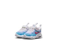 Sneaker NIKE SPORTSWEAR "AIR MAX NOVA (TD)", Mädchen, Gr. 21, weiß, fusion rot, aurora blau, Synthetik, Textil, Schuhe Sneaker, für Kinder (69656909-21) weiß, fusion rot, aurora blau