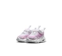 Sneaker NIKE SPORTSWEAR "AIR MAX NOVA (TD)", Mädchen, Gr. 27, weiß, playful pink, bleached lila, Synthetik, Textil, Schuhe Sneaker, für Kinder (92627601-27) weiß, playful pink, bleached lila