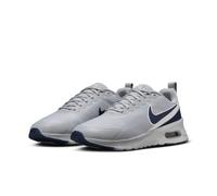 Sneaker NIKE SPORTSWEAR "AIR MAX NUAXIS", Herren, Gr. 42, lt smoke grau, obsidian, cyber, weiß, Synthetik, Textil, Schuhe Sneaker (81228521-42) lt smoke grau, obsidian, cyber, weiß