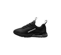 Sneaker NIKE SPORTSWEAR "AIR MAX PHOENIX (PS)", Mädchen, Gr. 34, schwarz, weiß, anthrazit, smoke grau, Synthetik, Textil, Schuhe Sneaker, für Kinder (17826764-34) schwarz, weiß, anthrazit, smoke grau