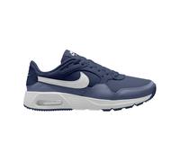 Sneaker NIKE SPORTSWEAR "AIR MAX SC", Herren, Gr. 42,5, midnight navy, weiß, diffused blau, Leder, Textil, Schuhe Sneaker (39293902-42,5) midnight navy, weiß, diffused blau