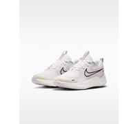 Sneaker NIKE SPORTSWEAR "COSMIC RUNNER SE 2 GS", Mädchen, Gr. 37,5, weiß, schwarz, bleached lila, sail, Textil, Schuhe Sneaker, Für Kinder & Jugendliche (92470624-37,5) weiß, schwarz, bleached lila, s