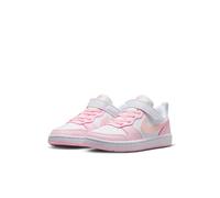 Sneaker NIKE SPORTSWEAR "COURT BOROUGH LOW RECRAFT (PS)", Mädchen, Gr. 35, weiß, pink foam, Synthetik, Schuhe Sneaker (69744501-35) weiß, pink foam