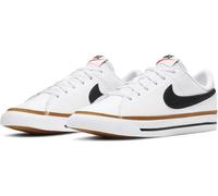 Nike Jungen Court Legacy Sportschuhe, White/Black-Desert Ochre-Gum Light Brown, 35.5 EU