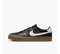 Sneaker NIKE SPORTSWEAR "COURT SHOT", Herren, Gr. 44, schwarz, weiß, gum light braun, Synthetik, Schuhe Sneaker (99752068-44) schwarz, weiß, gum light braun