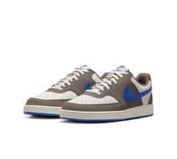 Sneaker NIKE SPORTSWEAR "Court Vision Low", Herren, Gr. 40, sail, hyper royal, cave stone, Synthetik, Schuhe Sneaker, inspiriert vom Design des Nike Air Force (15163003-40) sail, hyper royal, cave sto