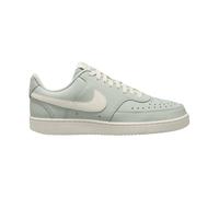 Sneaker NIKE SPORTSWEAR "Court Vision Low", Herren, Gr. 46, light silber, sail, Synthetik, Schuhe Sneaker, inspiriert vom Design des Nike Air Force (92213665-46) light silber, sail