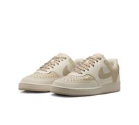 Sneaker NIKE SPORTSWEAR "Court Vision Low Next Nature", Damen, Gr. 39, cream ii, phantom, Synthetik, Schuhe Sneaker, inspiriert vom Design des Nike Air Force (95483225-39) cream ii, phantom