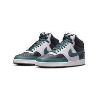 Sneaker NIKE SPORTSWEAR "COURT VISION MID", Herren, Gr. 45, anthrazit, mineral slate, photon dust, Synthetik, Schuhe Sneaker, inspiriert vom Design des Nike Air Jordan (27585959-45) anthrazit, mineral