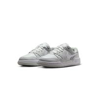 Sneaker NIKE SPORTSWEAR "FULL FORCE LO (GS)", Kinder, Gr. 40, photon dust, weiß, lt smoke grau, Leder, Synthetik, Schuhe Sneaker, Für Jugendliche (94581647-40) photon dust, weiß, lt smoke grau