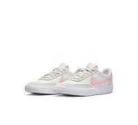 Sneaker NIKE SPORTSWEAR "KILLSHOT 2 (GS)", Damen, Gr. 36,5, silber (summit weiß, med soft pink, platinum tint), Leder, Schuhe Sneaker, Für Jugendliche (73519430-36,5) summit weiß, med soft pink, plati