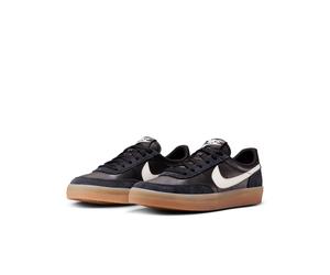 Sneaker NIKE SPORTSWEAR "KILLSHOT 2 (GS)", Kinder, Gr. 39, schwarz (schwarz, sail, gum gelb), Leder, Schuhe Sneaker, Für Jugendliche (70205637-39) schwarz, sail, gum gelb