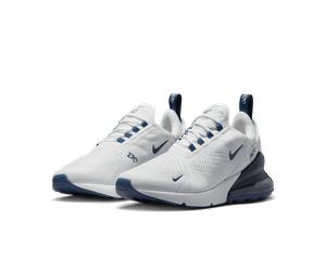 Sneaker NIKE SPORTSWEAR "Nike Air Max 270", Damen, Gr. 37,5, new slate, weiß, weiß, Synthetik, Textil, Schuhe Sneaker (98649367-37,5) new slate, weiß, weiß
