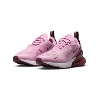 Sneaker NIKE SPORTSWEAR "Nike Air Max 270", Damen, Gr. 38,5, pink rise, pink smoke, weiß, Synthetik, Textil, Schuhe Sneaker (48787114-38,5) pink rise, pink smoke, weiß